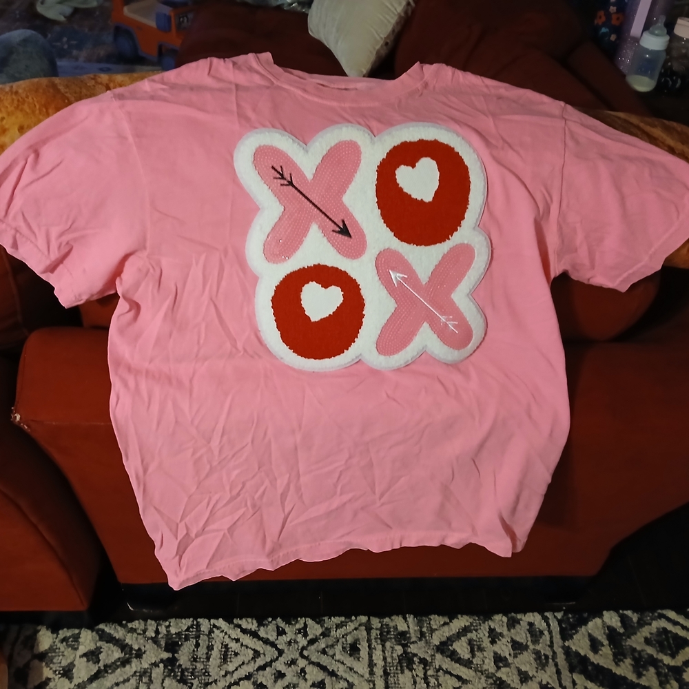 Comforr Colors Pink XO Women's Shirt